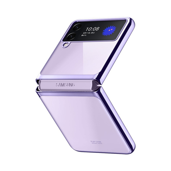 Чехол PC Frame для Samsung Galaxy Z Flip3 5G , Purple