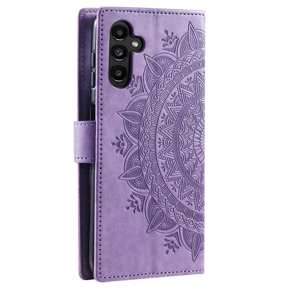 Откидной чехол для Samsung Galaxy S23 FE, Mandala, синий