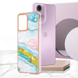 Захисний чохол для Motorola Moto G24 / G24 Power / G04, Marble Slim Case, м'яти