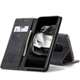Чехол CASEME для Xiaomi do Redmi Note 9s / 9 Pro, Leather Wallet Case, чёрный