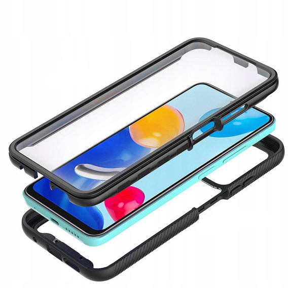 Чoхол Shockproof до Xiaomi Redmi Note 11 Pro / Pro 4G, із захисним екраном, м'яти