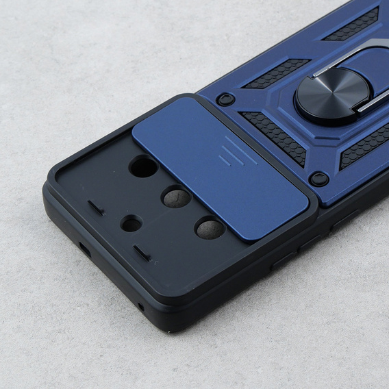 Чехол NOX Camera Slide Realme 11 Pro 5G / 11 Pro+ 5G, CamShield Slide, синий