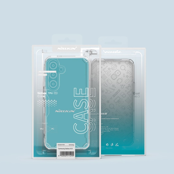 Чехол NILLKIN для Samsung Galaxy A55 5G, Nature TPU, прозрачный