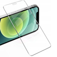 2x Загартоване скло для iPhone 12 Mini, ERBORD 9H Hard Glass на екрані