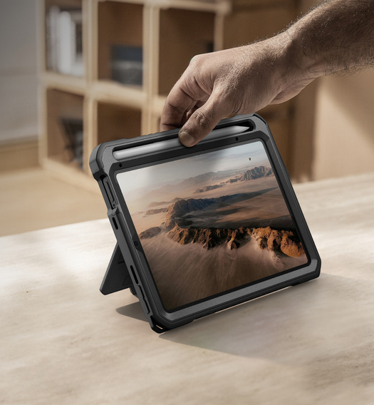 Чехол Dexnor 360° с ремешком и держателем стилуса для iPad mini 8.3" 2021 (6-е поколение) / iPad mini 8.3" 2024 (7-е поколение)
