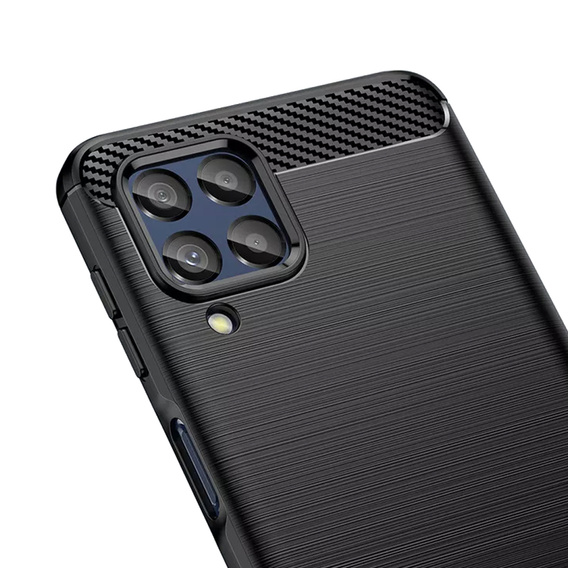Чoхол до Samsung Galaxy M53 5G, Carbon, чорний
