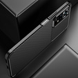 Чехол до Xiaomi Redmi Note 11 Pro 4G / 5G, Carbon Gel, чёрный