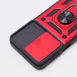 Чехол NOX Camera Slide Motorola Moto G54 5G, CamShield Slide, красный
