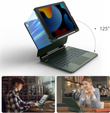 Чехол-клавиатура для iPad 7/8/9 10.2, Dexnor Magnetic Keyboard Touchpad, чёрный