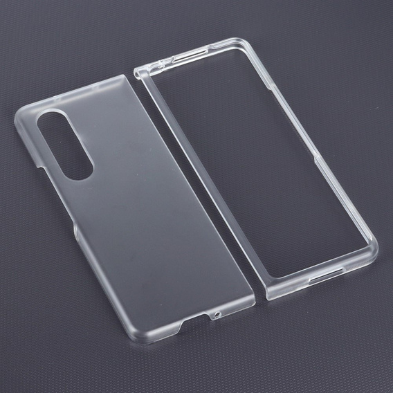 Чехол Rubberized Hard PC Shell для Samsung Galaxy Z Fold 3 5G,  Matte Clear