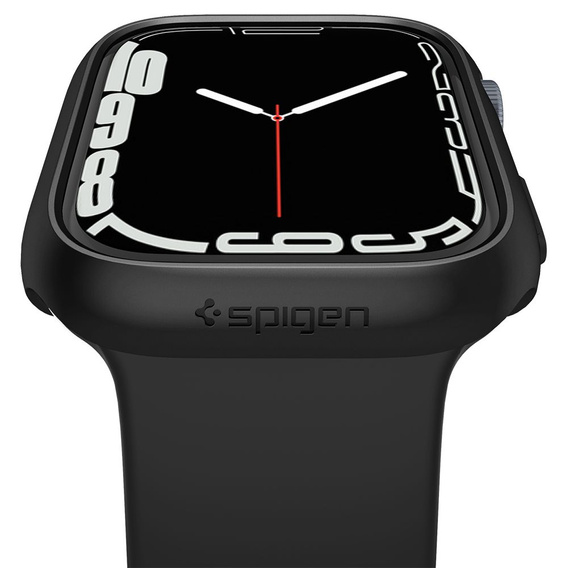 Чохол SPIGEN до Apple Watch 7 45MM, Thin Fit, Black