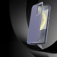 Флип-кейс для Samsung Galaxy S24+ Plus, Smart View Wallet, фиолетовый