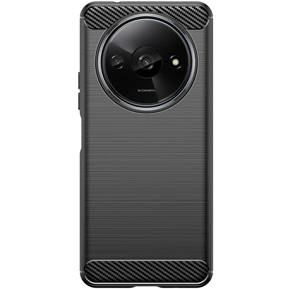 Чехол до Xiaomi Redmi A3, Carbon, чёрный
