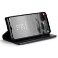 Флип-кейс CASEME для Samsung Galaxy A34 5G, Waxy Textured, чёрный