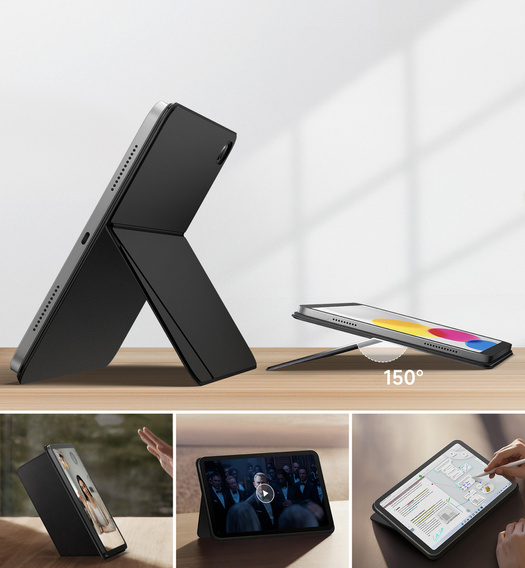 Магнитный чехол для iPad 11" 2025 A16 (11-е поколение) / iPad 10,9" 2022 (10-е поколение), подставка Suritch