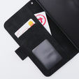 Футляр з клапаном для Motorola Moto G54 5G, Card Slot, чорний