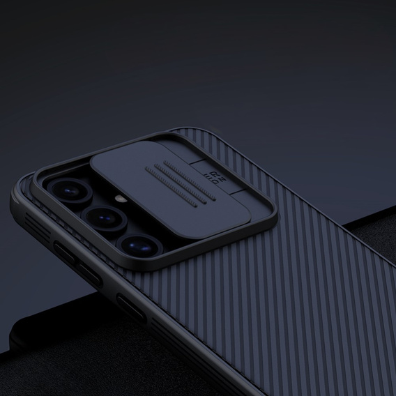 Бронированный чехол Nillkin для Samsung Galaxy S24 FE, CamShield Pro, чёрный