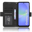 Откидной чехол для Samsung Galaxy A36, Card Slot, чёрный
