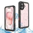 Водонепроникний чохол IP68 для iPhone 16, чорний