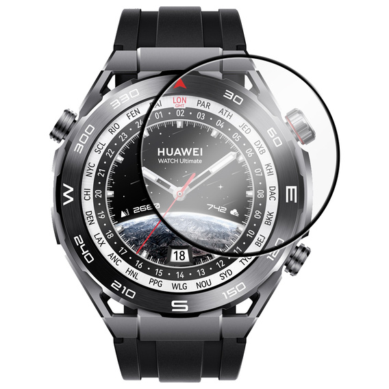 2x Гибридное стекло ERBORD для Huawei Watch Ultimate
