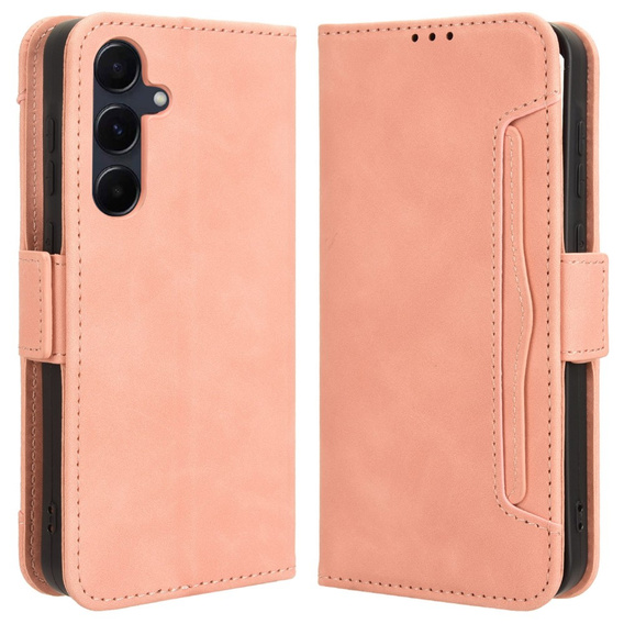Откидной чехол для Samsung Galaxy A35 5G, Card Slot, розовый