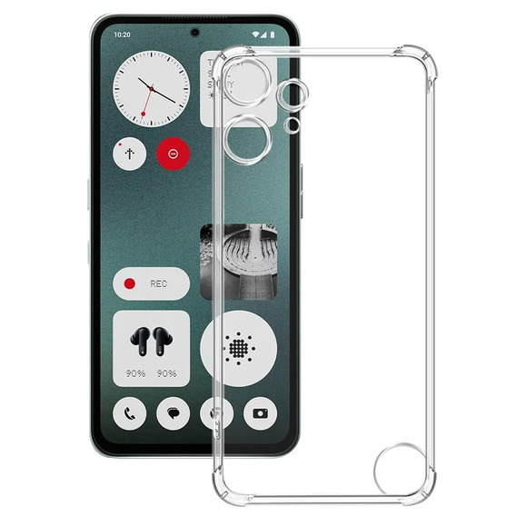 Чехол до CMF Nothing Phone 2 Pro, Dropproof, прозрачный