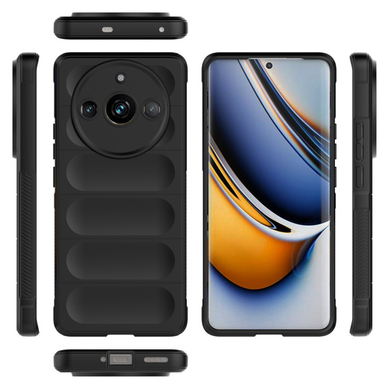 Чехол до Realme 11 Pro / 11 Pro +, Gaming Shockproof, чёрный