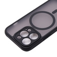 Чохол MagSafe для iPhone 12 / 12 Pro, Hybrid Matte Lens Pro, чорний