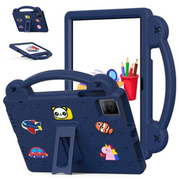 Детский чехол для T Tablet 5G, Cute Patterns, с подставкой, темно-синий