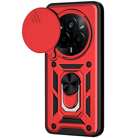 Чохол NOX Camera Slide Realme 14 Pro 5G, CamShield Slide, червоний