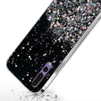 Чехол до Huawei P20 Pro, Glittery, чёрный