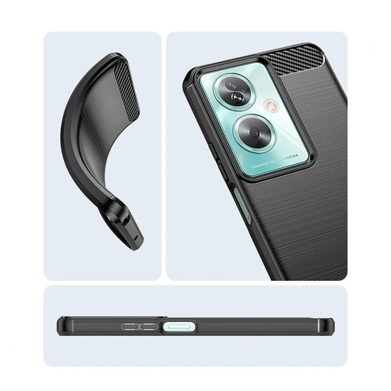 Чoхол до Oppo A79 5G, Carbon, чорний