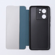 Чехол для Xiaomi 13T / 13T Pro, с откидной крышкой Side View, зелёный