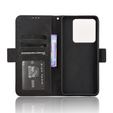 Откидной чехол для Xiaomi Poco M7 Pro 5G, Card Slot, чёрный
