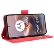 Откидной чехол для Motorola Moto G86 Power 5G, Card Slot, красный
