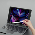 Чехол + клавиатура iPad 7/8/9 10.2 2019 / 2020 / 2021, NILLKIN Bumper Pen Slot, чёрный