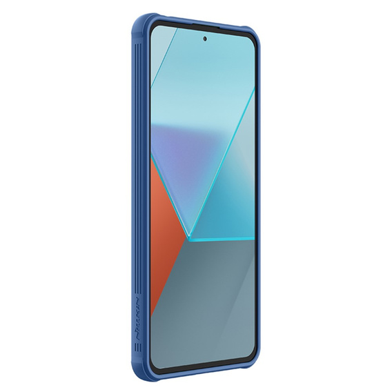 Бронированный чехол Nillkin для Xiaomi Redmi Note 13 Pro 5G, CamShield Pro, синий