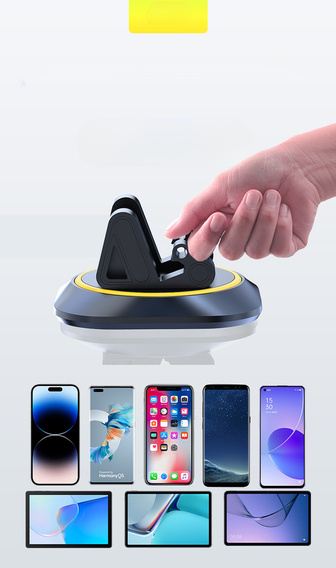 Універсальний автомобільний тримач на приладову панель для смартфонів шириною до 8,5 см