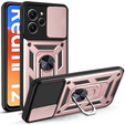 Чехол NOX Camera Slide Xiaomi Redmi 12, CamShield Slide, розовый rose gold