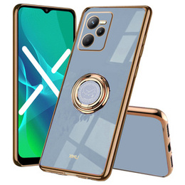 Чехол до Realme C35, Electro Ring, синий