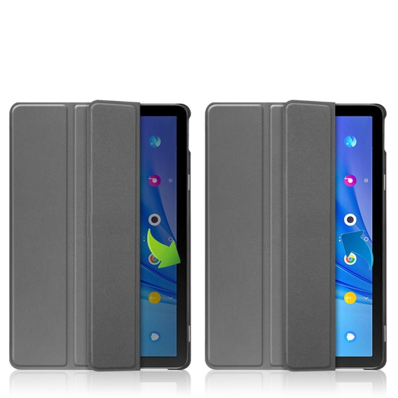 Чехол для TCL Tab 10s 9081X / TCL Tab 10s 9080G 2021, Smartcase, серый