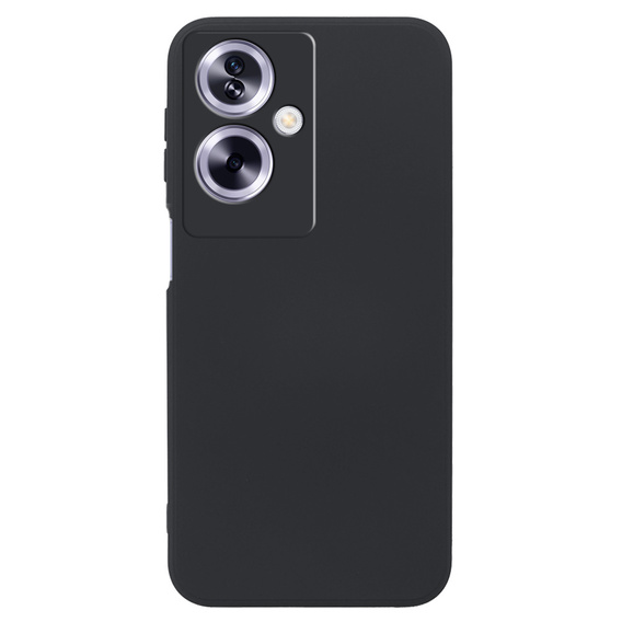 Чехол до Oppo A79 5G, Silicone Lite, чёрный