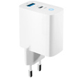 Зарядное устройство Forcell 65W GaN 2x USB C 1x USB A , White