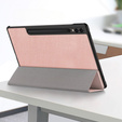Чохол для Samsung Galaxy Tab S9 FE+ Plus, Smartcase з місцем для стилуса, рожевий rose gold