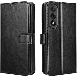 Откидной чехол для OnePlus Nord 5, Crazy Horse Wallet, чёрный
