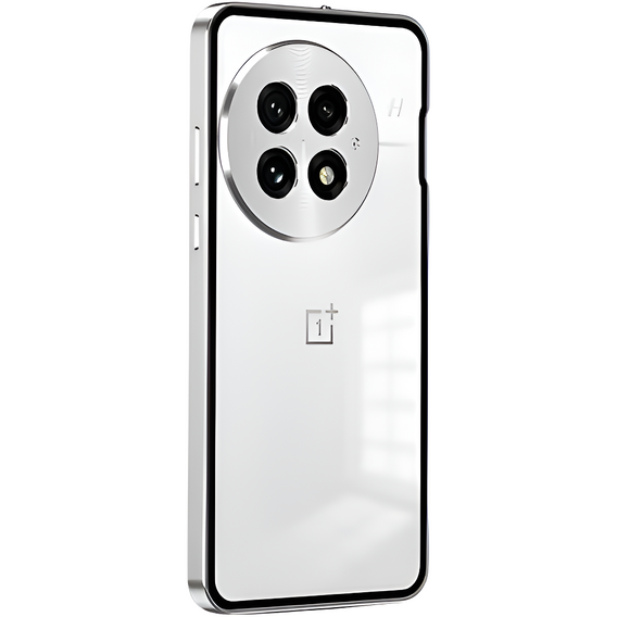 Чохол для OnePlus 13R, Frame Case, сріблястий