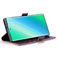 Чохол-книжка для Samsung Galaxy S23 Ultra, ERBORD Waxy Wallet, червоний
