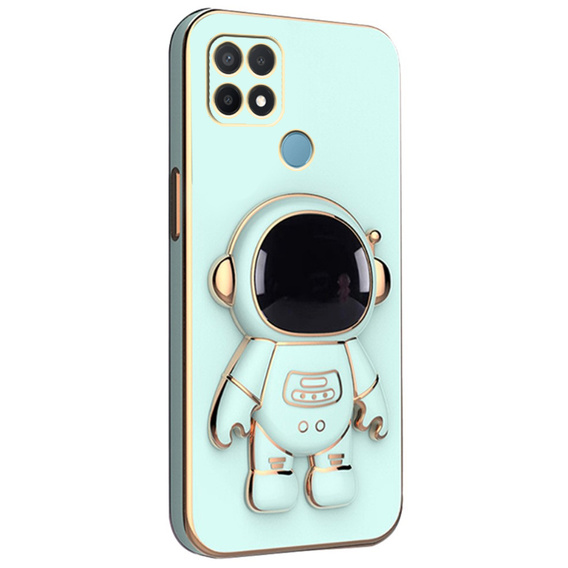 Чoхол до Oppo A15/A15S, Astronaut, зелений