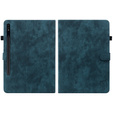 Чехол до Samsung Galaxy Tab S9, Wallet Pen Slot, синий