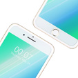 2x Загартоване скло для iPhone 7 Plus/8 Plus, ERBORD 9H Hard Glass на екрані
